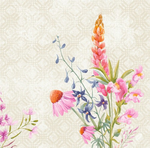 Serwetki Dunisoft - 40 x 40 cm - Floret 195834 - 60 szt.
