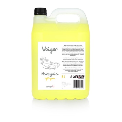 Voiger - płyn do mycia naczyń - cytrynowy - 5l
