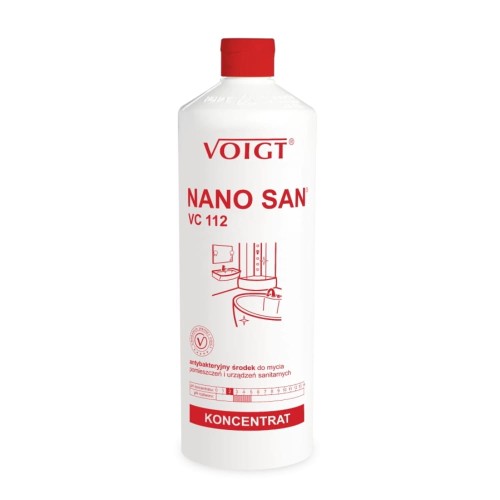 VC 112 Nano San - do mycia i dezynfekcji łazienki - koncentrat 1 l
