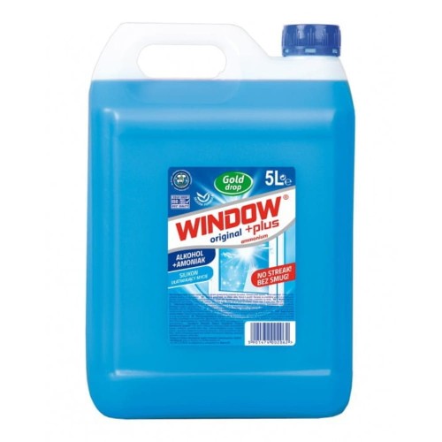 Window Plus - płyn do szyb i luster - Ammonium 5 l