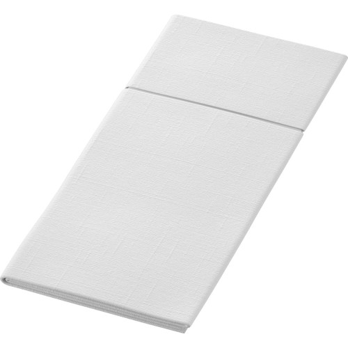 Serwetki Duniletto BIO z kieszonką - poszetki na sztućce - 40 x 33 cm - białe - 65 szt.