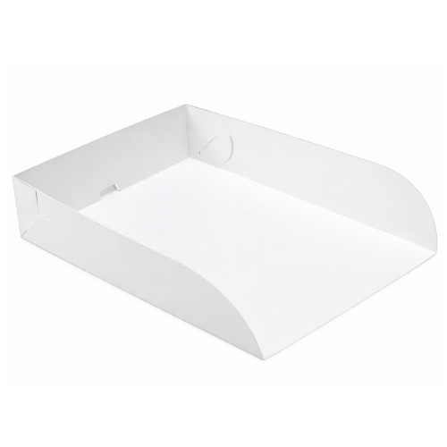 Szufelka papierowa - do ciast, pączków - 25 x 18 x 6 cm - 100 szt.