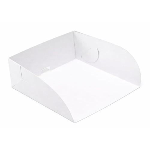 Szufelka papierowa - do ciast, pączków - 13 x 12 x 6 cm - 100 szt.