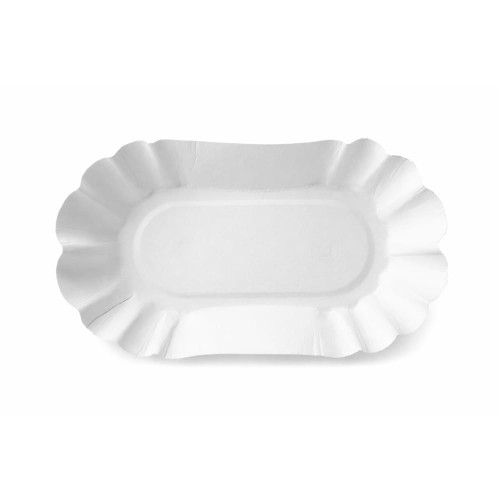 Tacka papierowa muszelka - 10 x 17 cm - 250 szt.