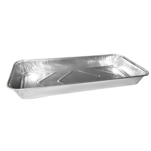 Foremka aluminiowa prostokątna - 650 ml - 100 szt.