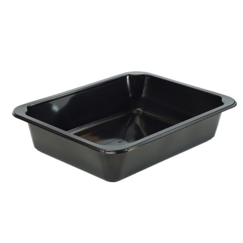 Pojemniki obiadowe do zgrzewu - 227x178x50 mm - niedzielone - 60 szt.