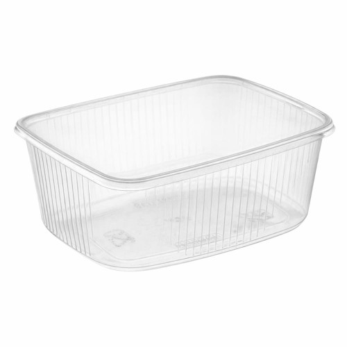 Pojemniki przezroczysty PP 505 - prostokątne, garmażeryjne - 250 ml - 100 szt.