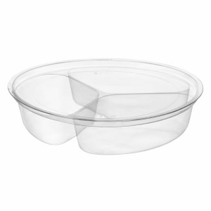 SL 810- pojemnik na surówki i dania zimne - trzykomorowy - 3x 180ml - 100 szt.