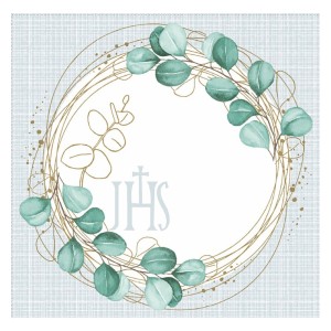 Serwetki Dunisoft - 40 x 40 cm - Komunia 228464 - 60 szt.