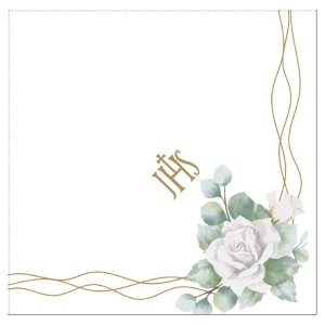 Serwetki Dunisoft - 40 x 40 cm - Komunia 228465 - 60 szt.