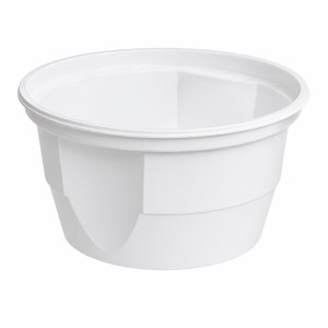 Miska na zupę - biała z uchwytami EASY HANDLE - 460 ml - 50 szt.