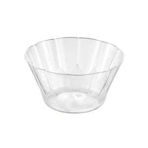 Wielorazowe pucharki plastikowe na lody i desery DECO 100 ml - 25 szt.