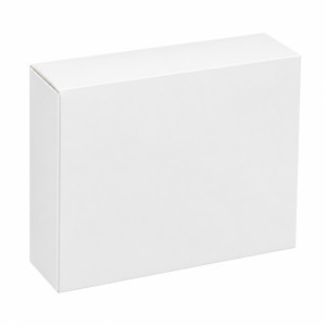 Pudełko kartonowe na ciasto - 21 x 25 x 7 cm - białe - 140 szt.