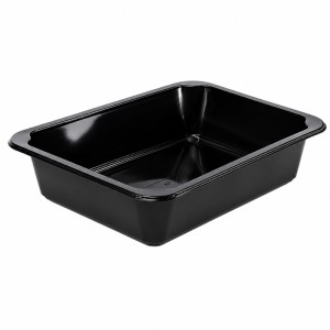 Pojemniki obiadowe do zgrzewu - 227x178x50 mm - niedzielone - 50 szt.