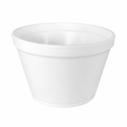 Pojemnik styropianowy okrągły / miska - 650 ml - 25 szt.