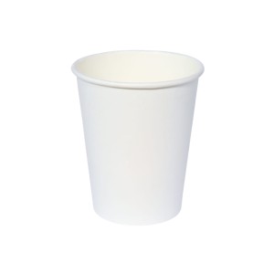 Kubek papierowy 0% plastiku - biały - 300 ml - 50 szt.