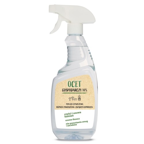 Ocet Gospodarczy 14% - płyn do czyszczenia różnych powierzchni - 750 ml