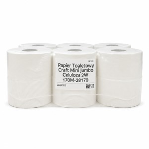 Papier toaletowy 28170 - jumbo - 170 m - 12 rolek