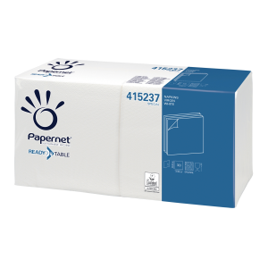 Serwetka - 33 x 32cm - Biała  415237 - 1 warstwowa - 300 szt.