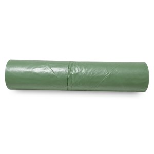 Worki na śmieci kaucyjne 450 l - zielone - 10 szt.