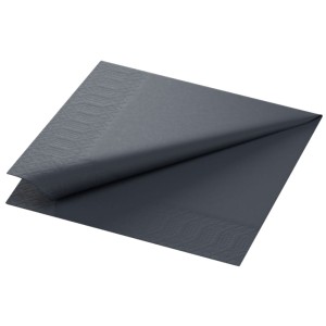 Serwetka TISSUE - Czarna 151820 - 40 x 40 cm - 1000 szt.