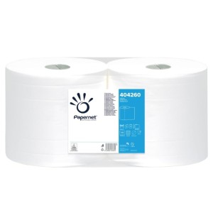 Czyściwo celulozowe Papernet 404260 - 2W - białe - 190,8 m - 2 rolki - system W1