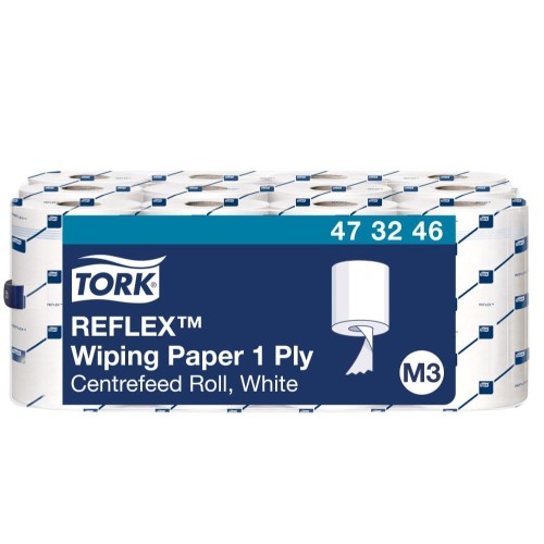 Ręczniki papierowe Tork 473246 - Reflex mini - 120 m - 12 rolek
