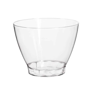 Wielorazowe pucharki plastikowe na lody i desery CLASSIC  400 ml - 25 szt.
