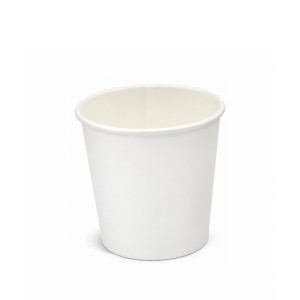 Kubek papierowy 0% plastiku - biały - 100 ml - 50 szt.