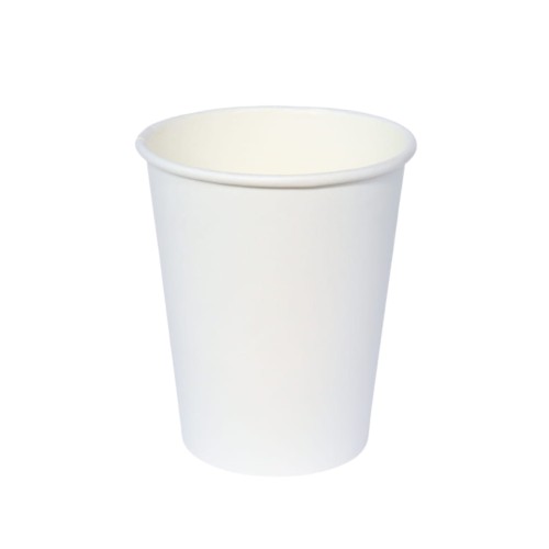 Kubek papierowy 0% plastiku - biały - 300 ml - 50 szt.