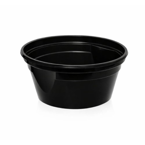 Miska na zupę - czarna z uchwytami EASY HANDLE - 460 ml - 50 szt.