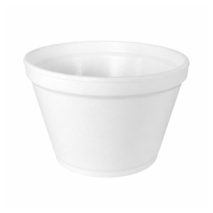 Pojemnik styropianowy okrągły / miska - 450 ml - 25 szt.