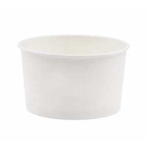 Miski papierowe na zupę - białe - 500 ml - 50 szt.