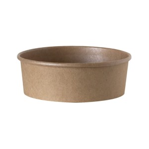 Miski papierowe - kraft - 1000 ml - 50 szt.