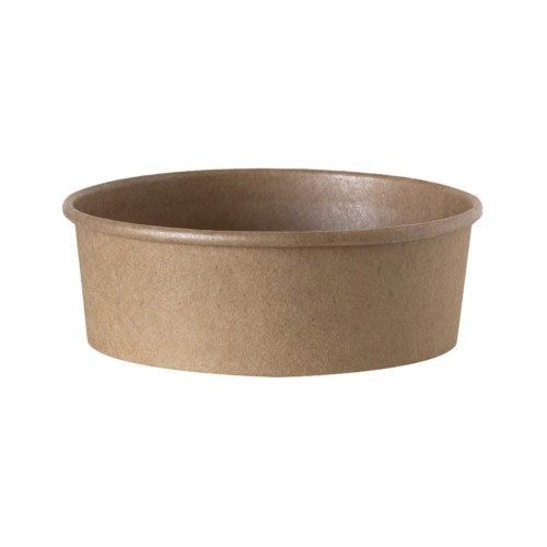 Miski papierowe - kraft - 1000 ml - 50 szt.