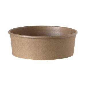 Miski papierowe - kraft - 1100 ml - 50 szt.