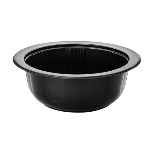Miska na zupę do zgrzewu - czarna - 500 ml - 450 szt.