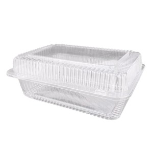 Pojemnik K80NC - pojemnik na ciasto - 26,5 × 19,3 × 9,9 cm - 50 szt.